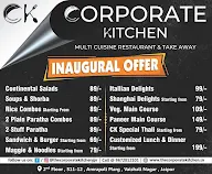 The Corporate Kitchen menu 1