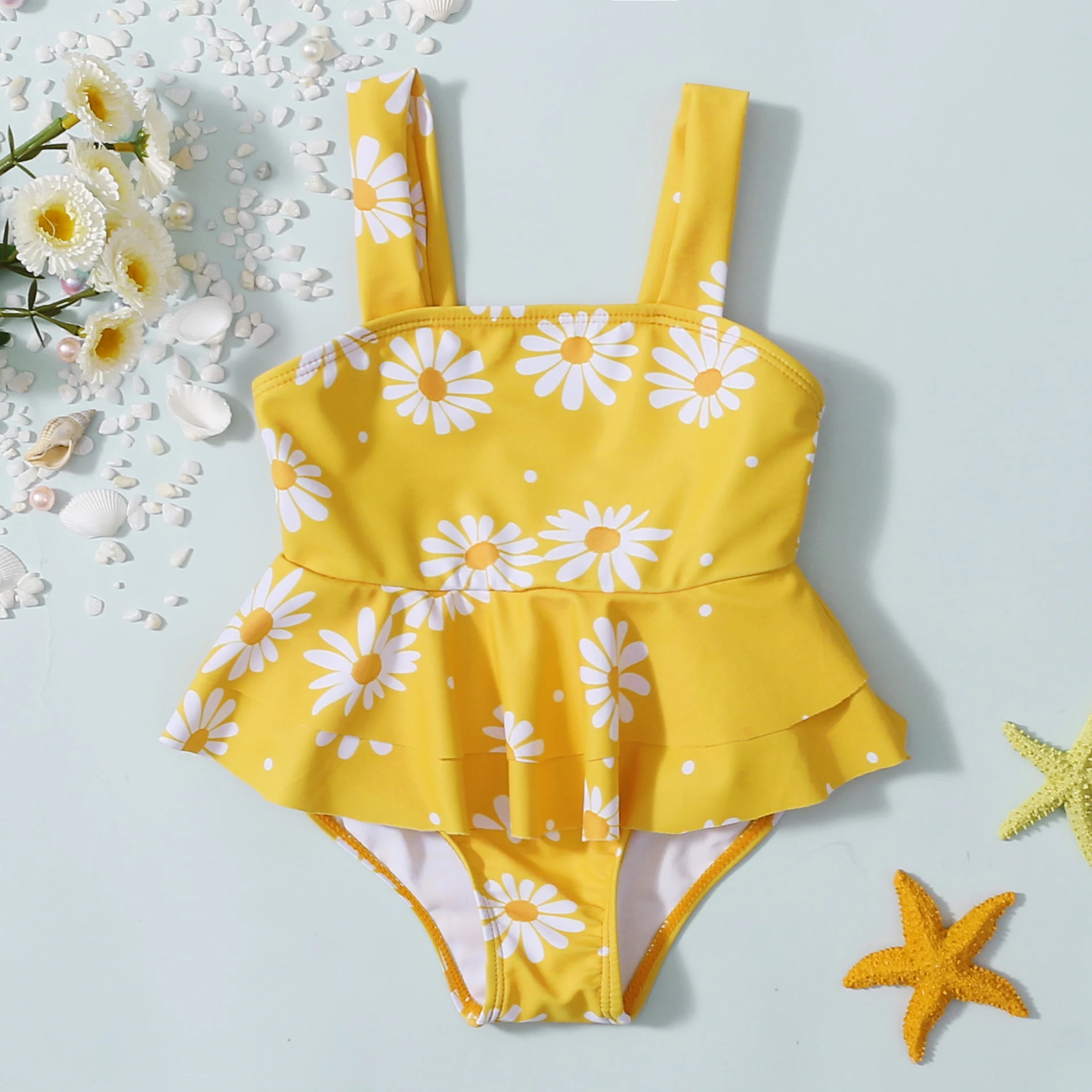 Title 6, Gepersonaliseerde bikini met schattige bloemenp...