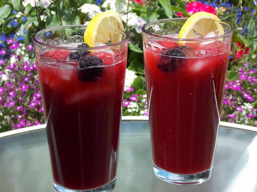 Berry Tart Lemonade- recipe created by Lavender Lynn