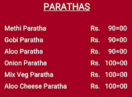 Roll & Paratha House menu 1