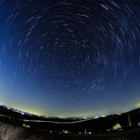 Cielo stellato in Val d'Orcia di 