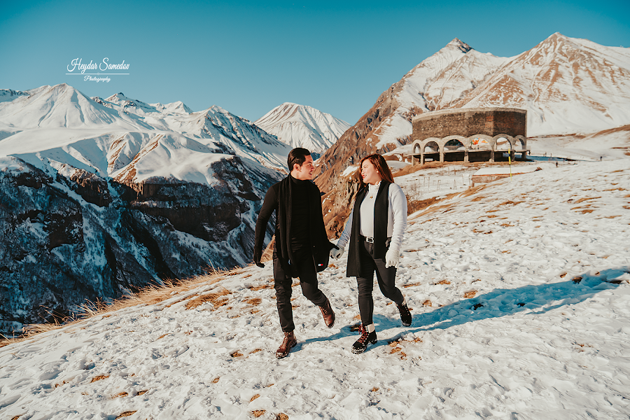 Fotógrafo de casamento Heydar Samedov (heydarphoto). Foto de 21 de dezembro 2019