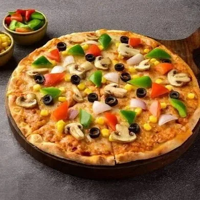 Deluxe Veggie Pizza