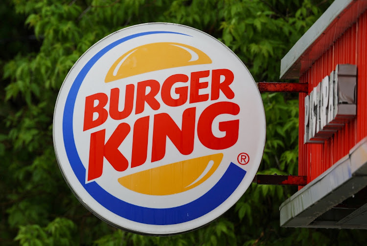 A Burger King logo is seen outside a restaurant. File picture