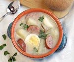 Polish White Borscht (Bialy Barszcz) was pinched from <a href="https://www.curiouscuisiniere.com/polish-white-borscht/" target="_blank" rel="noopener">www.curiouscuisiniere.com.</a>