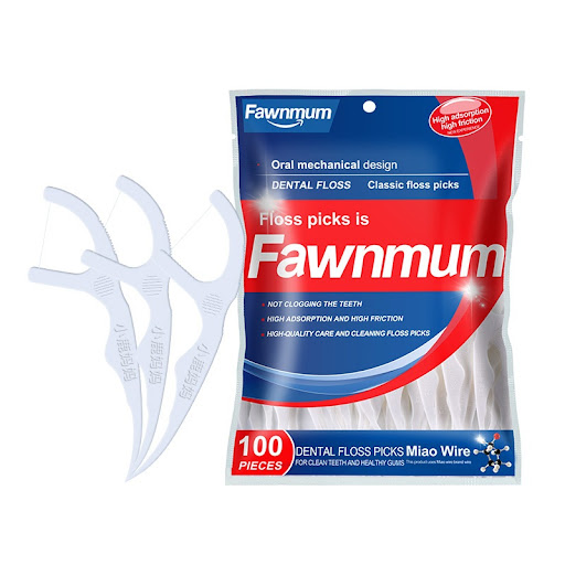 Title 4, Classic Dental Floss Sticks 100pcs Per Bag. Con...