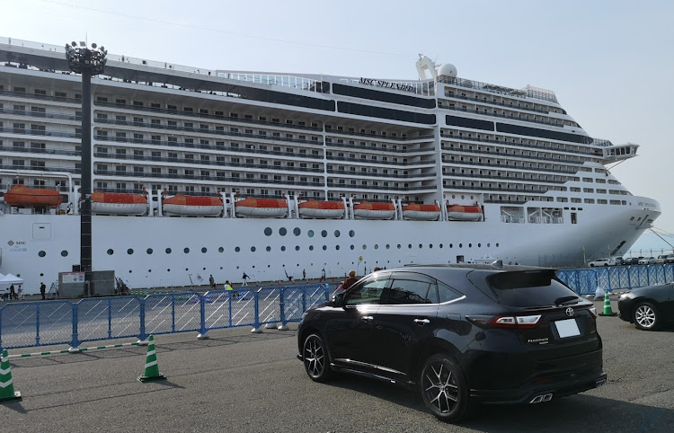 ハリアーの冬支度・MSCスプレンディダ・豪華客船コラボに関するカスタム事例の投稿画像1枚目