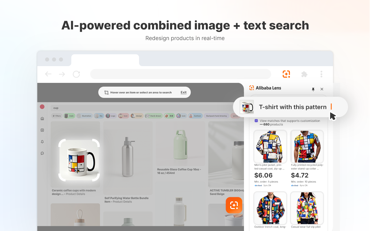 Alibaba Lens: Official Alibaba.com Image Search Tool for Wholesale Supply Chrome Extension Image 5