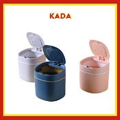 Thùng Rác Mini Để Bàn Văn Phòng Có Nắp, Sọt Rác Mini Thông Minh Tiện Lợi