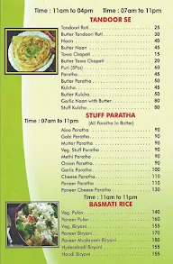 Hotel Sagar Express menu 8