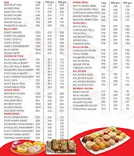 Maaz Sweets & Bakery menu 1