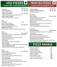 Vipa's Pizza Cafe menu 1