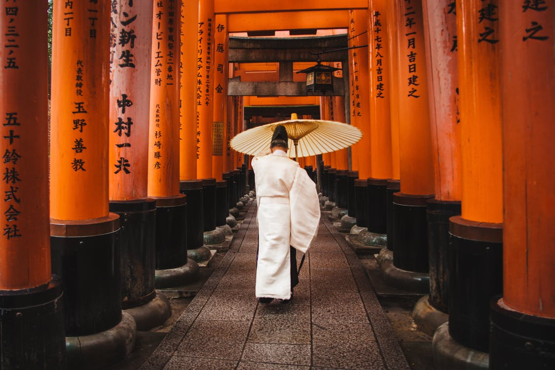 Gratidão e respeito em japonês