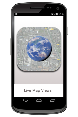 Android application Live Map Views screenshort