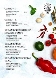 Urban Spoon Kitchen menu 3