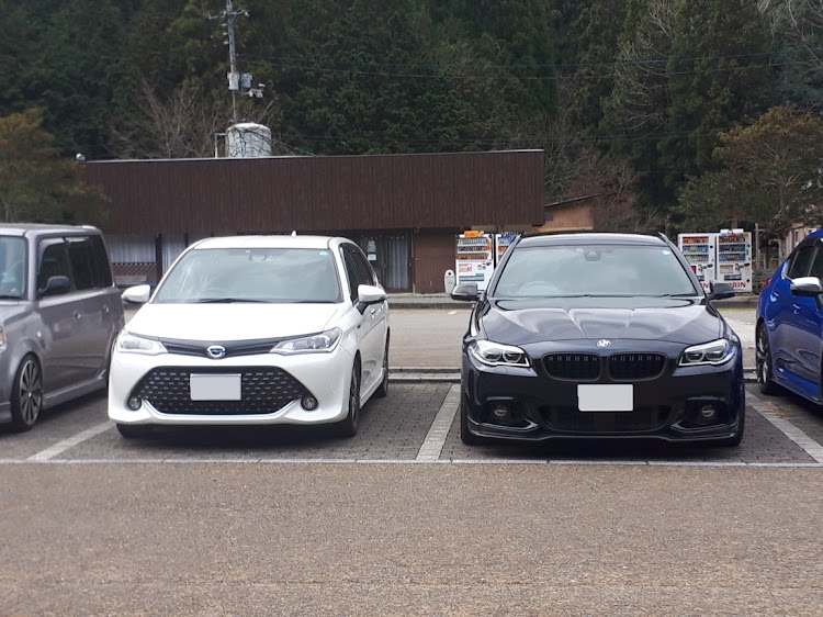 カローラフィールダーのBMWのオーナーはイケメン・イケメンを拝んだらいい事ある・みんなかっこいい( ꒪⌓꒪)・フォロワーさんとコラボ・GTウィングに関するカスタム事例の投稿画像11枚目