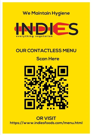 Indies menu 