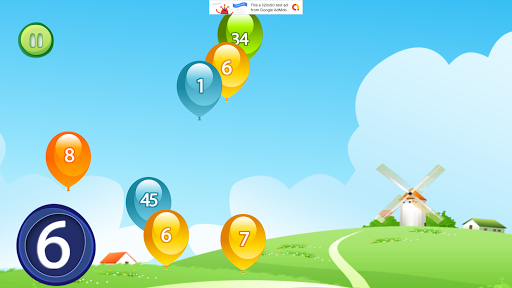 Numeric - Kids Free Ballon Numeric Games