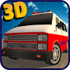 Ambulance Driver Rescue 3D Sim icon