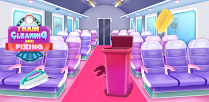 Train Cleaning and Fixing Screenshot