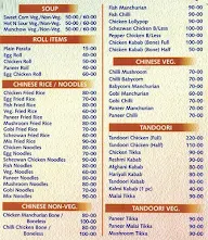 Tandoori Delight menu 1