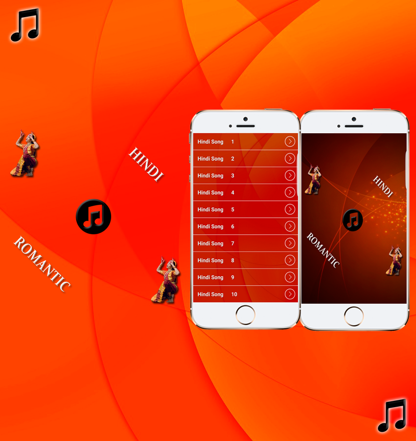 Android application Hindi Songs Romantic 2016 screenshort