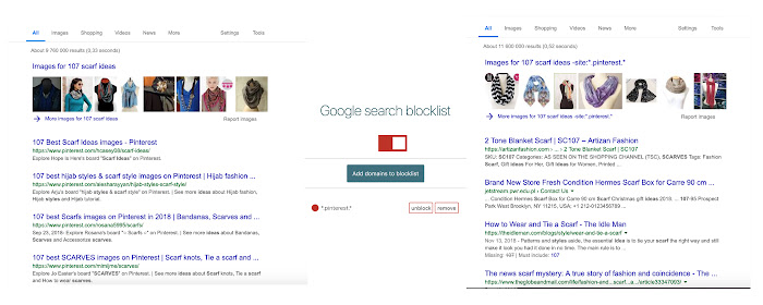 Google Search Blocklist marquee promo image