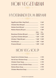 Aromas Of Biryani menu 6