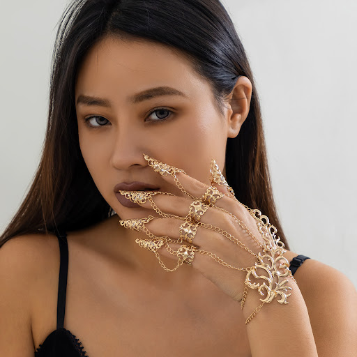 Title 19, Hollow Tapered Fingernail Cap Mitten-type Brace...