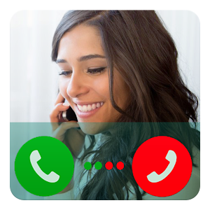 Fake Call Girl Simulator  Icon