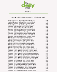 The Daily Meal menu 3