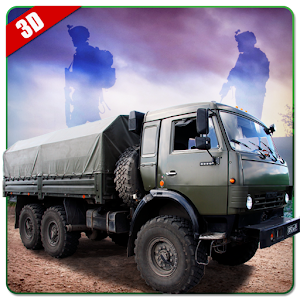 Army Truck Driver 3D logo