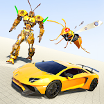 Wasp Robot Car Game: Robot Transforming Games Apk