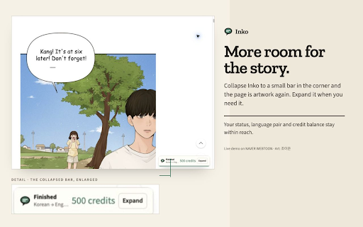 Inko — Manga & Webtoon Translator screenshot 4