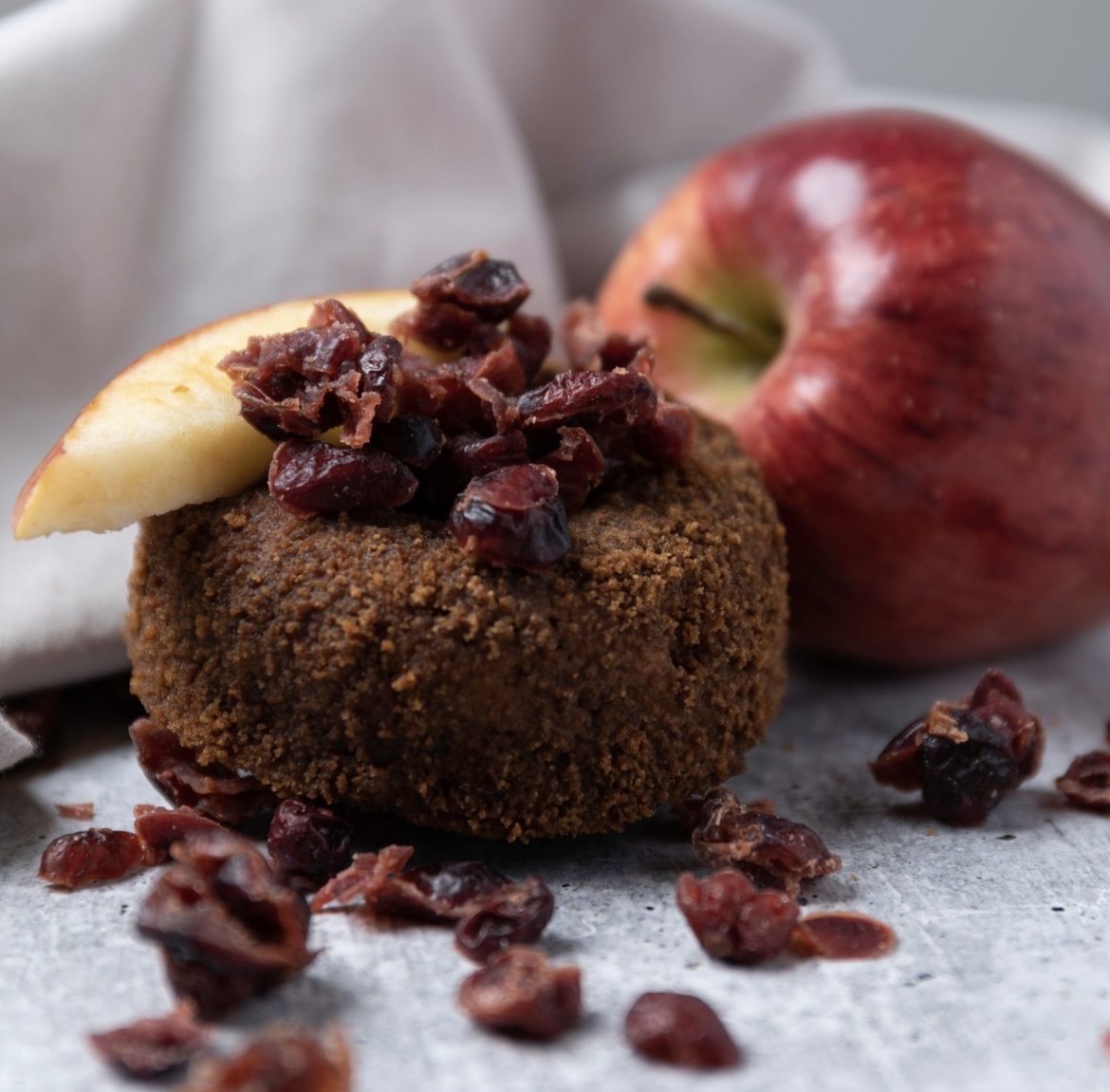 Cranberry Apple donut