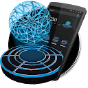 3D Neon Tech Light Ball Theme 1.1.6 APK Télécharger