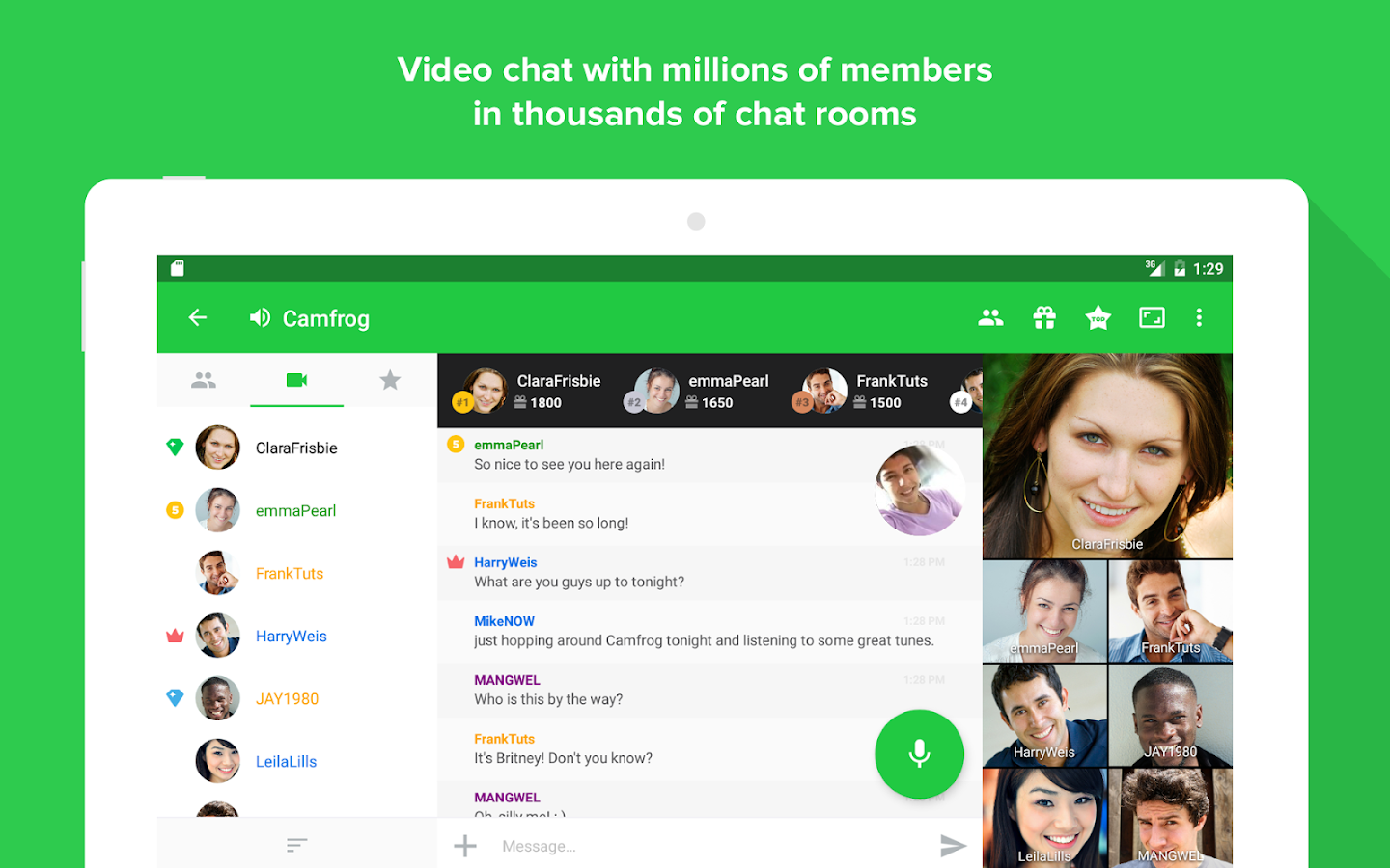 Camfrog Group Video Chat Android Apps On Google Play