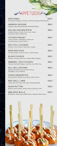 Le Parc Rooftop Spirits Kitchen menu 2