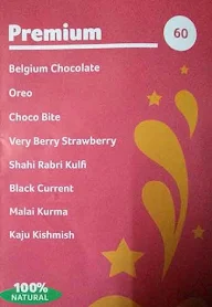 Natural Fusion Beyond Ice Cream menu 2