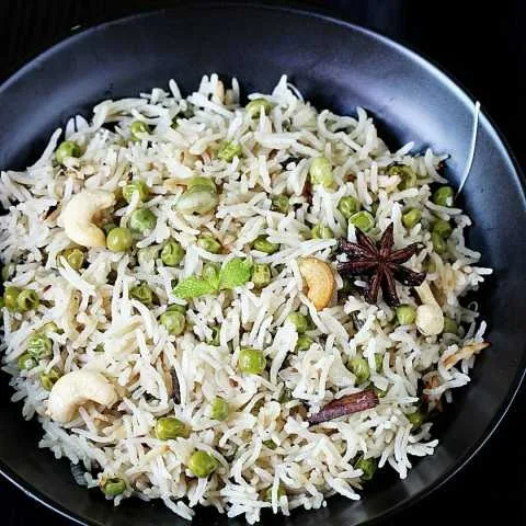 Green Peas Pulao