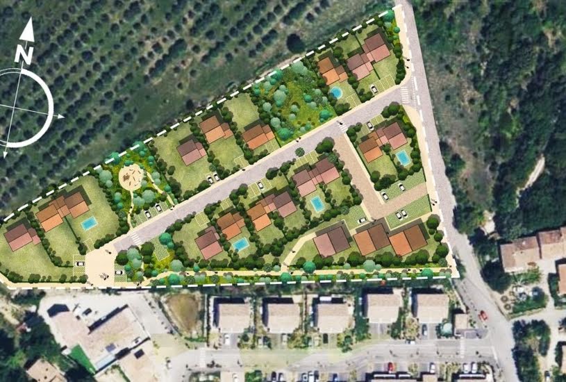  Vente Terrain à bâtir - 310m² à Rognes (13840) 