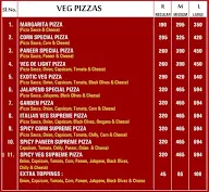 Oye Pizza menu 1