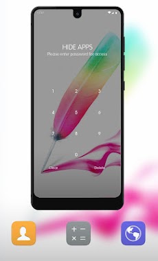 Colorful feather pen theme for Galaxy J7 Maxのおすすめ画像4