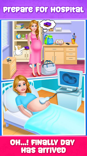 Screenshot newborn babyshower party game