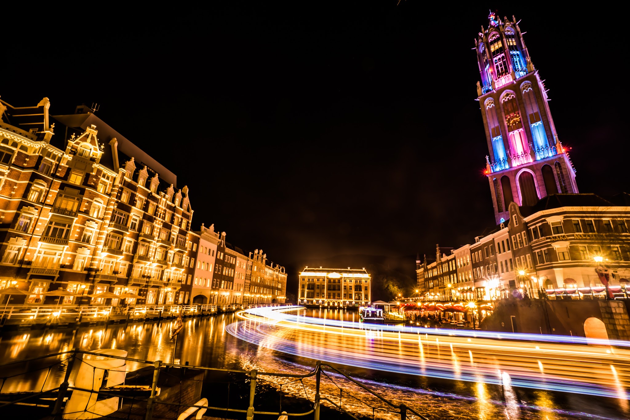 Huis Ten Bosch illumination Kingdom of light Hotel Europe and Domtoren2