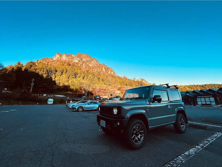 ジムニーのジムニーのある生活・車中泊・妙義山⛰ドライブ🚗💨・下道の旅に関するカスタム事例の投稿画像1枚目