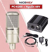 Mic Thu Âm Takstar Pc - K200 Chuyên Nghiệp. Micro Livestream Chính Hãng, [Bảo Hành] 1 Năm