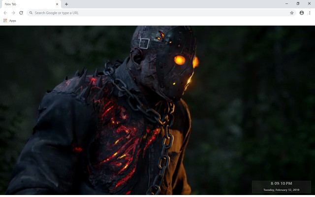 Friday The 13th: The Game New Tab Theme