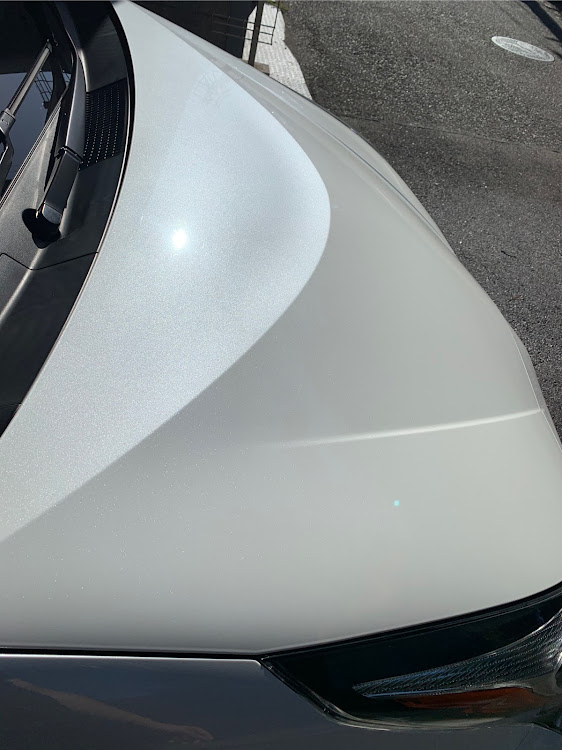 プリウスの早朝洗車・スパシャン2019S・撥水＋・写り込みがキレイに関するカスタム事例の投稿画像4枚目