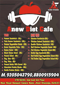 A New Diet Cafe menu 1